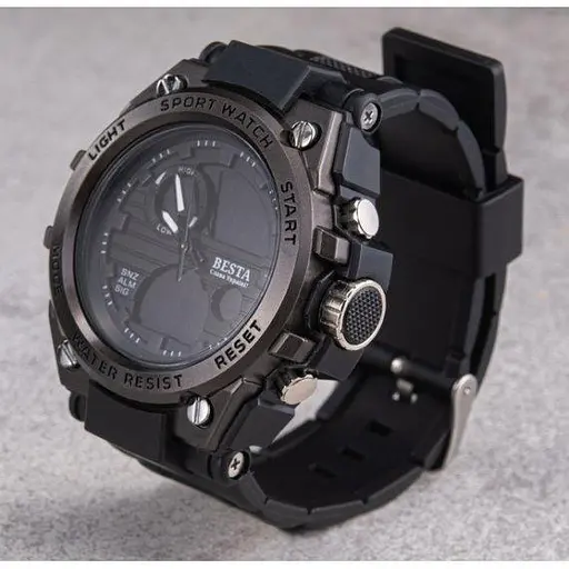 Часы мужские наручные Besta Tattoo (Черные) - фото 2