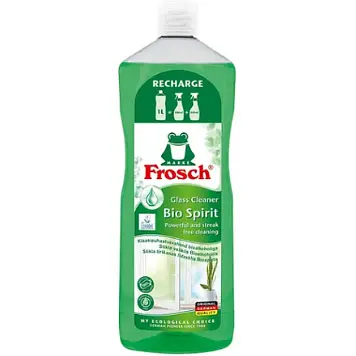 Очисний засіб для скла спиртовий Frosch 1 л [MD] - фото 1