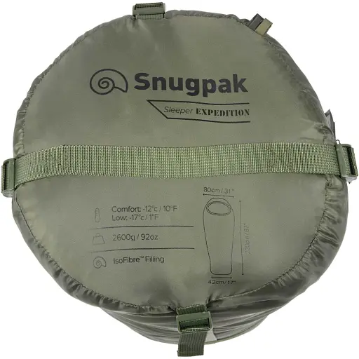 Спальный мешок Snugpak Sleeper Expedition LZ Olive - фото 8