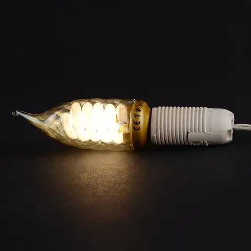 Лампа Brille енергозберігаюча свічка SW 11W/827 E14 Candle-c 220 В - фото 2