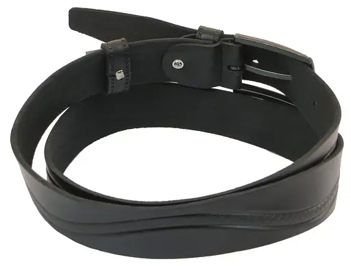 Ремінь шкіряний Skipper чоловічий 118-138х3,5 см acs0017543 - фото 3