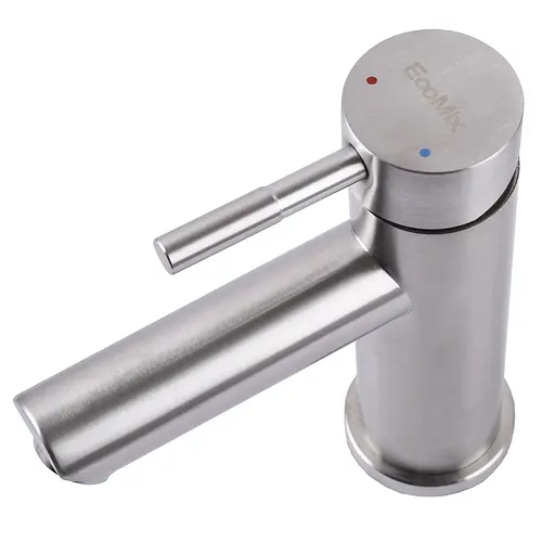 Змішувач для умивальника EcoMix AISI-101 Нержавіюча сталь - фото 4