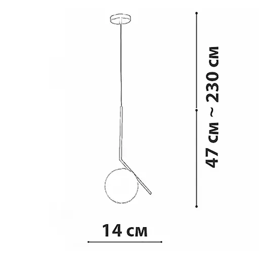 Підвісний світильник Friendlylight Berry B Brass FL3030 - фото 5