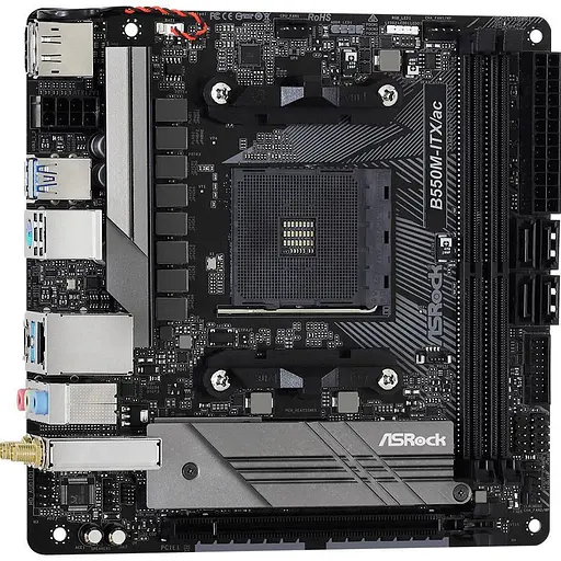 Материнская плата ASRock B550M-ITX/AC [140177] - фото 3