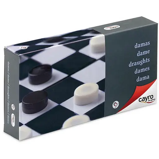 Настольная игра CAYRO Магнитные шашки малые (поле 16х16 см) (406) - фото 1