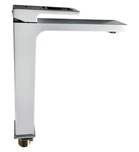 Смеситель для умывальника гайка белый Ø35 Gappo 1/8 G1017-2 Белый - фото 1