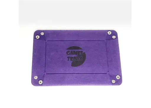 Настільна гра Games 7 Days Лоток для кубиків Rectangle dice tray - Dark purple (g7drecdt01) - фото 4