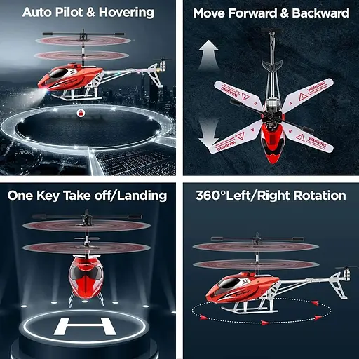 Іграшковий вертоліт Handwell з пультом дистанційного керування у приміщенні - фото 6