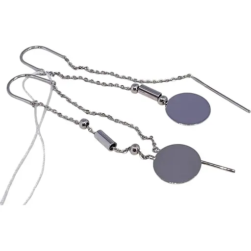 Золотые серьги-протяжки Tango. 580101В