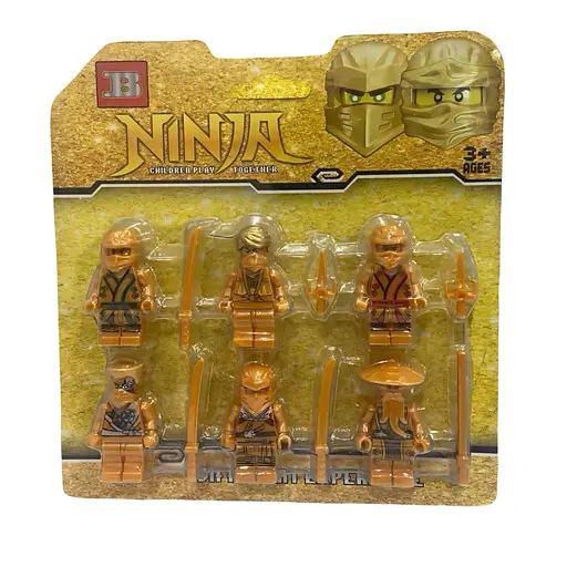 Колекційний набір ігрових фігурок "Ніндзяго" з 6 героїв - фото 5