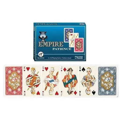 Карты Piatnik Карты пасьянные Империя (Empire) (2 колоды) (PT-201943) - фото 1