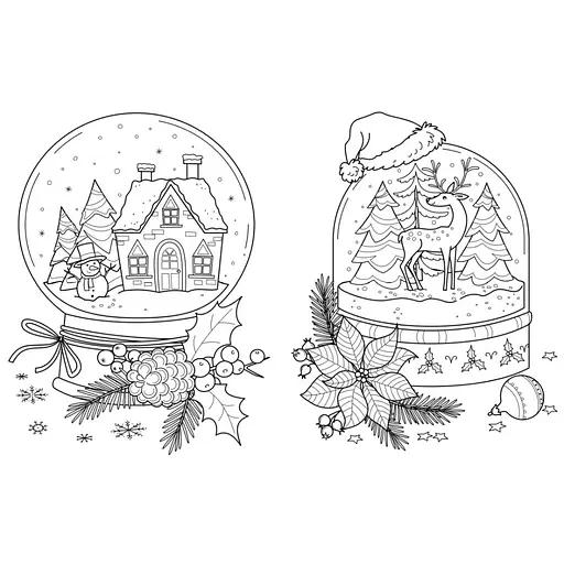 Большая книга раскрасок Рождество Ранок 1736023, 64 страницы - фото 4