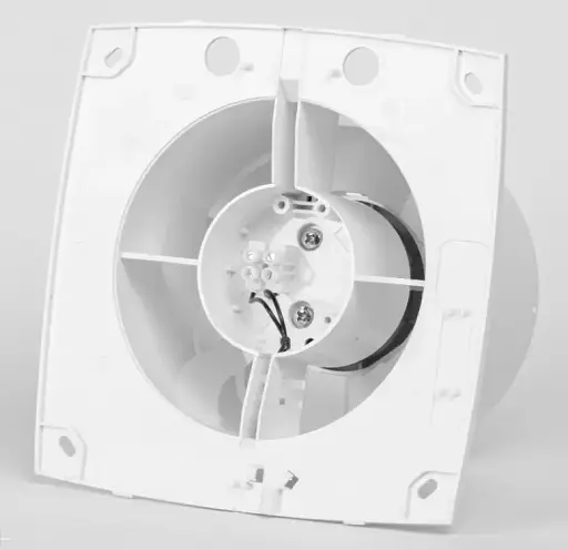 Вентилятор вытяжной бытовой Vents 125 ЛДА Алюминий матовый - фото 3