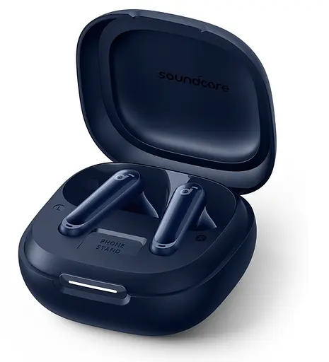 Гарнитура Anker SoundСore P40i Navy Blue - фото 2
