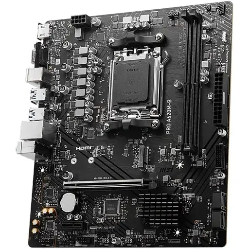 Материнська плата MSI Pro A620M-B Socket AM5 - фото 3