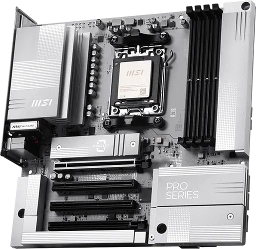 Материнская плата MSI Pro B850M-A WiFi PZ Socket AM5 - фото 1