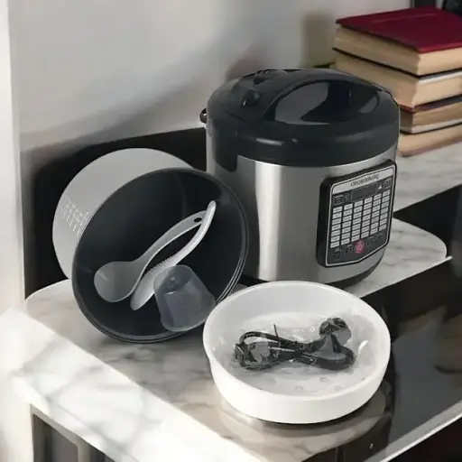 Мультиварка універсальна на 42 програми Crownberg CB 5527 із нержавіючої сталі 5 л - фото 4