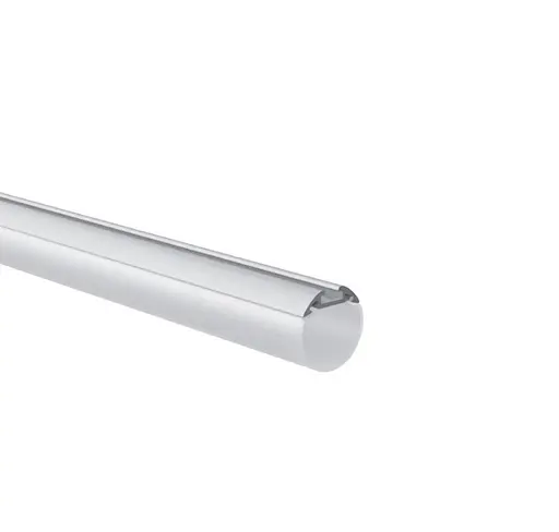 Профиль круглый D30 мм рассеиватель PC в комплекте 2 м Kloodi KLPT30 2 - фото 1