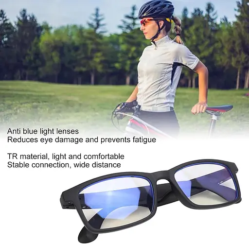 Умные очки Yunseity, аудиоочки G10-Z Bluetooth 5.3 со встроенным микрофоном и динамиком, голосовым помощником - фото 2