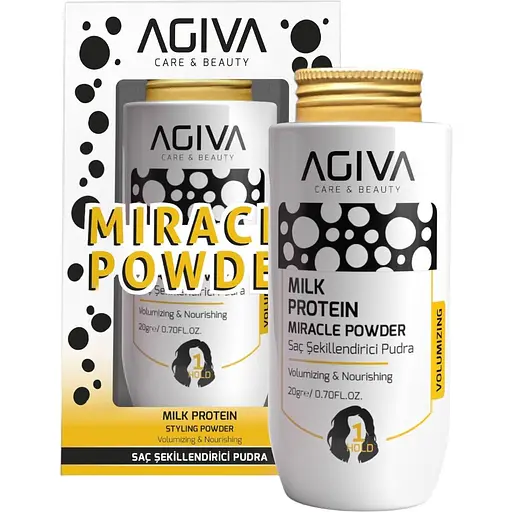 Стайлінг-пудра для волосся Agiva Milk Protein Miracle Powder 20 г