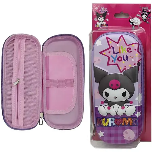 Пенал-косметичка EVA Kuromi-3D, 5811 (В асортименті)