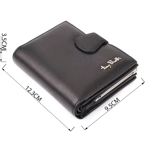 Жіночий вертикальний гаманець із натуральної шкіри Tony Perotti 9.5х12.3х3.5 см acs0029683 - фото 3