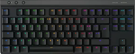Клавиатура беспроводная Logitech G515 LIGHTSPEED TKL (920-012565) черная - фото 1