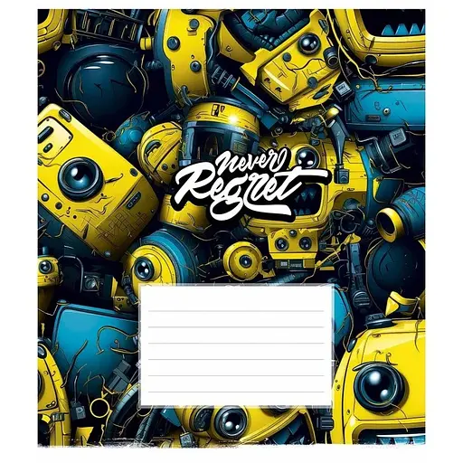 Зошит учнівський "Cool boys club" 024-3334L-5 в лінію, 24 аркуша