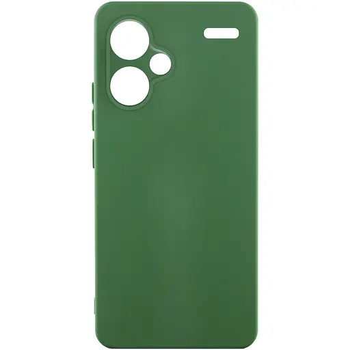 Чохол Silicone Cover Lakshmi Full Camera (A) для Xiaomi Redmi Note 13Pro+ Зелений / Dark green