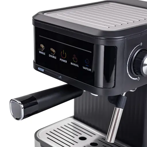 Кофемашина рожковая Sokany SK-04025 с капучинатором 1.8 л Черный - фото 6