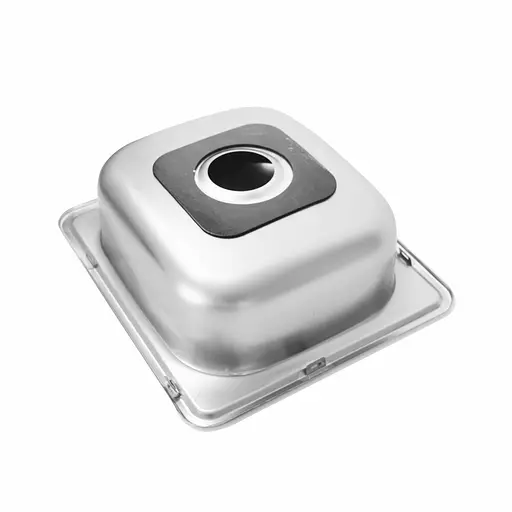 Кухонна мийка з нержавіючої сталі Platinum сатин 4842 (0,6/160 мм), R, Satin - фото 5