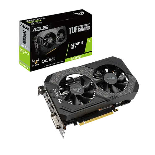 Відеокарта GeForce GTX 1660 Super 6GB Asus TUF Gaming OC (TUF-GTX1660S-O6G-GAMING) Б/В - фото 1
