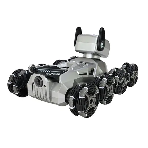 Дитяча іграшка на радиокеруванні "Собака" Bambi 1028(Silver) світлові та звукові ефекти - фото 3