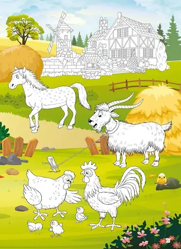 Книжка з наліпками. Ферма - фото 3