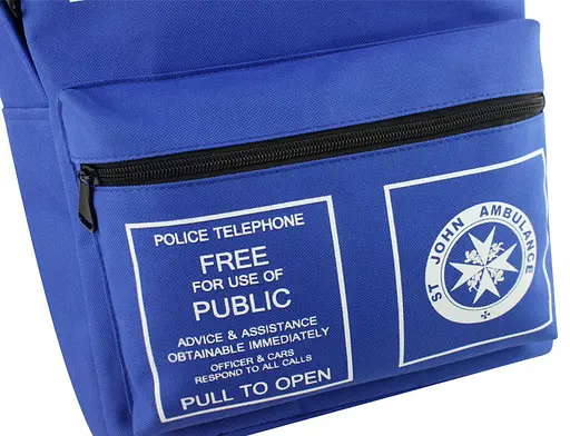 Рюкзак Doctor Who Tardis Доктор Кто Тардис  20.43 - фото 5