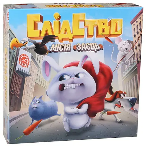 Настольная игра Arial Следствие. Миссия "Заяц" (91159) - фото 1