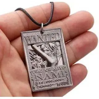 Кулон з тисненням Ван-Піс One Piece Poster Nami бронза ОР 27.029 - фото 3