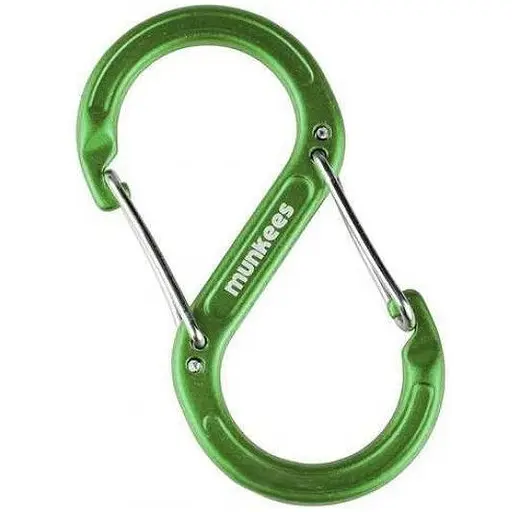 Брелок-карабін Munkees Forged S Grass Green (1012-3275-GG)