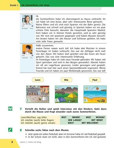 Німецька мова. 8 клас. Підручник - фото 6