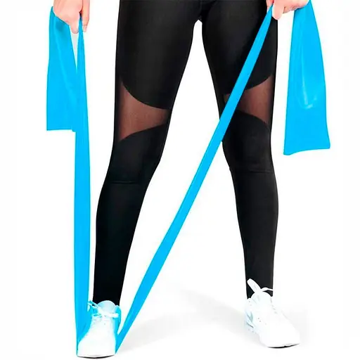 Лента эластичная для фитнеса и йоги Stretch Elastic Band NE-ST-B-12 фиолетовая - фото 2