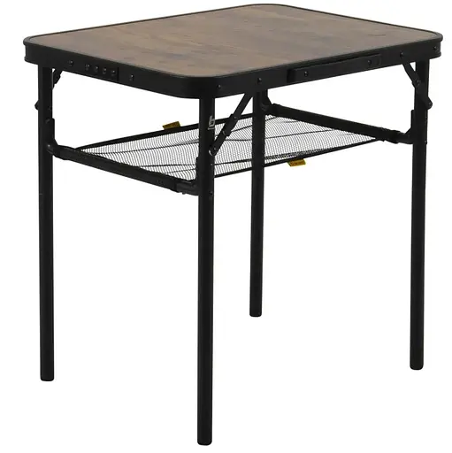 Стол Bo-Camp Garland 60x45 cm Black/Wood look (1404195) (DAS303266) - фото 1