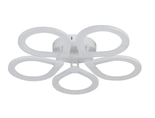 Світлодіодна люстра VALESO G 1143/5 130W Білий - фото 2