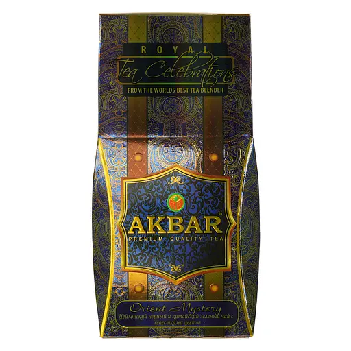 Чай крупнолистовий Akbar Orient Mystery Royal Celebrations чайна суміш з додаванням квіткових пелюсток 100 г - фото 2