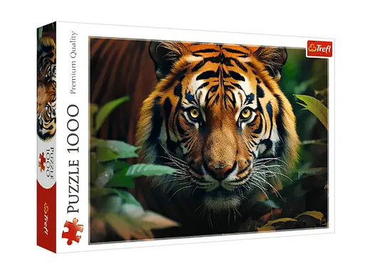 Пазл Дикий тигр - 1000 елементів Trefl 10798