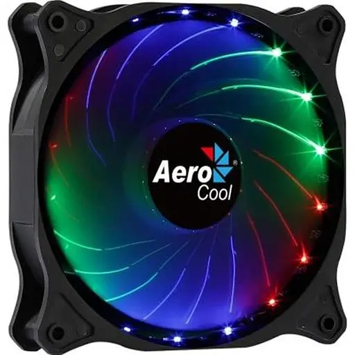 Вентилятор Aerocool Cosmo 12 FRGB, 120х120х25 мм, Molex (ACF3-NA10117.11) - фото 2