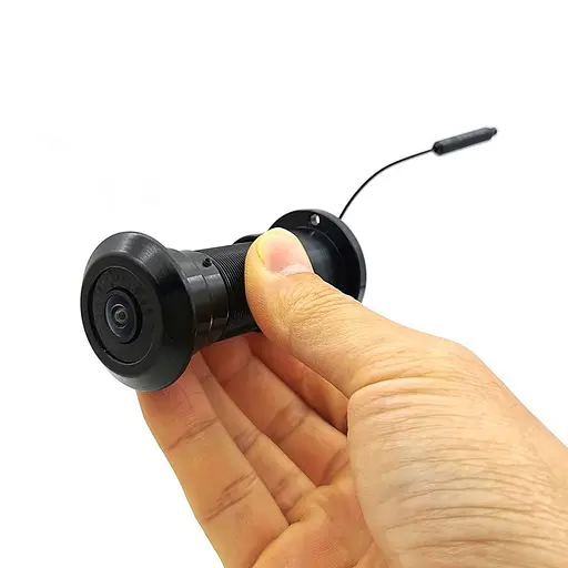 WiFi відеовічко c датчиком руху, підсвіткою і записом Nectronix DW-305W, чорний, Tuya Smart App (100780) - фото 4