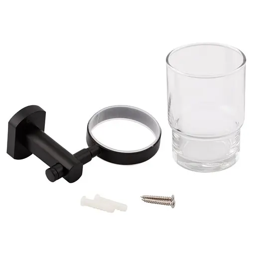 Склянка Qtap Liberty BLM 1158 чорний матовий - фото 3