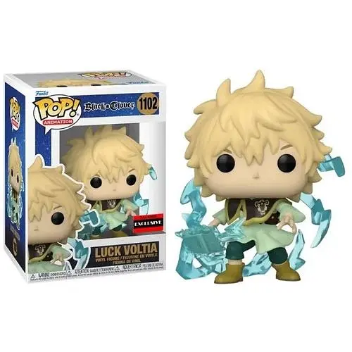 Фігурка Funko Pop Black Clover Luck Voltia Чорна конюшина Лакк Вольтія 10 см AAA BC LV 1102 - фото 1