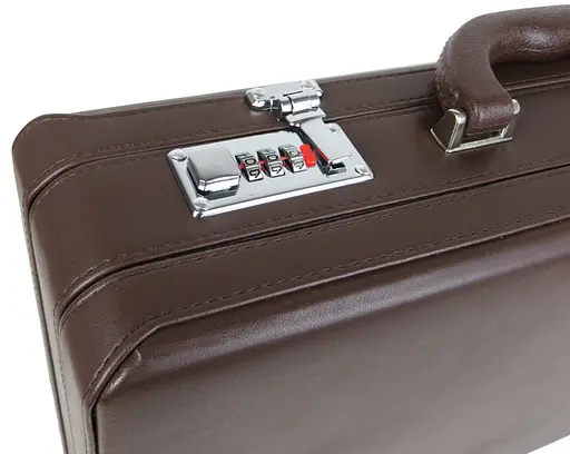 Дипломат из эко кожи с увеличением объема Portfolio 44х33х11(13) см sum0025045 - фото 7