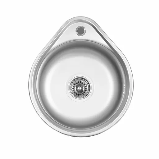 Кухонная мойка из нержавеющей стали Platinum сатин 4539 (0,6/170 мм), R, Satin - фото 7